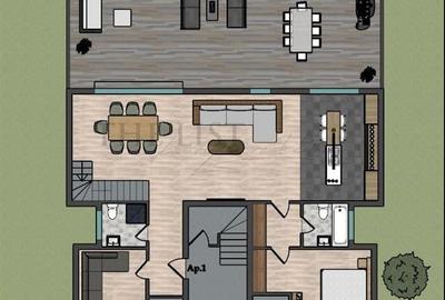 PIPERA | DE VANZARE APARTAMENT DUPLEX 5 CAMERE | GRADINA PIPERA | DE VANZARE APARTAMENT DUPLEX 5 CAMERE | GRADINA - 9