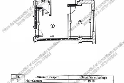 Apartament cu 2 camere decomandat, mobilat în Primo - 11
