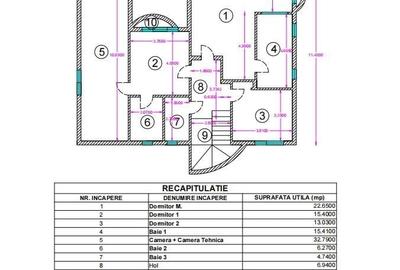 Casă individuală cu 6 camere cu Canalizare în Snagov - 12