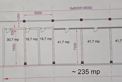TITAN-FAUR, inchiriez birouri, 252mp, toate utilitatile, 9euro/mp - 4