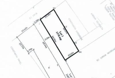 Teren de 1570 mp, în Snagov - 2