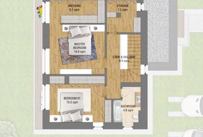 Casă individuală cu 4 camere cu Canalizare în Tunari - 7