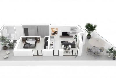 Apartament cu 2 camere decomandat în Central