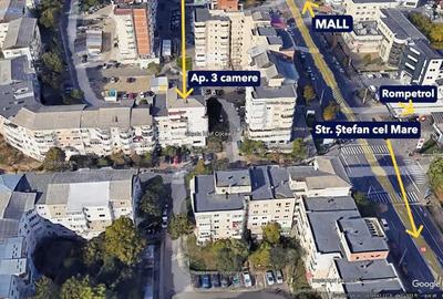 Apartament cu 3 camere decomandat în Ștefan cel Mare - 1