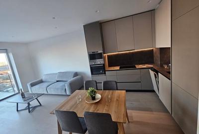 Apartament cu 2 camere decomandat, mobilat în Barbu Văcărescu