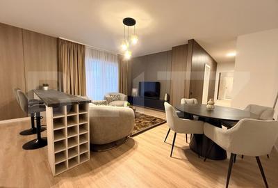 Apartament cu 3 camere semidecomandat, mobilat în Florești - 2