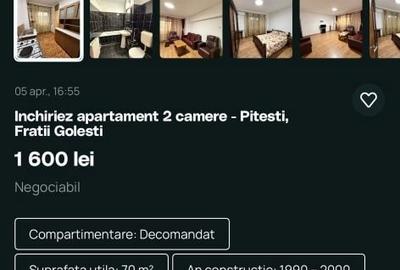 Apartament cu 2 camere decomandat în Central - 4