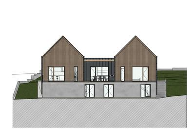 Teren cu fundatie si proiect autorizat pentru cabana lemn -Balcesti, Cluj - 10