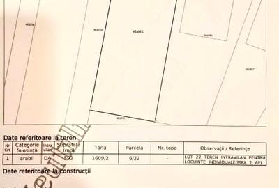 Vand teren Bazosu Nou, str. Cedrilor, nr. 17, Bucovat, Timis -> 592m2 - 1