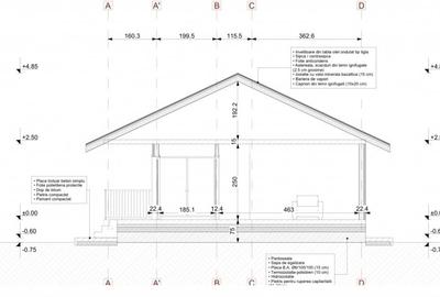 Casă individuală cu 3 camere în Central - 2