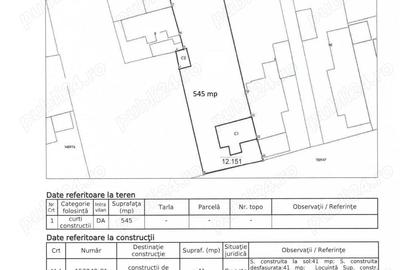 Teren de 545 mp, în Central - 4