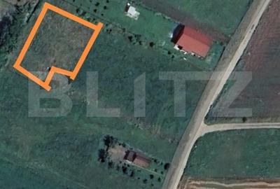 Teren intravilan 1616 mp curent apa gaz Zona Partos