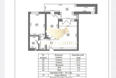 Apartament cu 2 camere decomandat, mobilat în Gorjului - 15