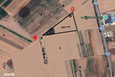 Teren de 8801 mp, în 1 Decembrie - 2