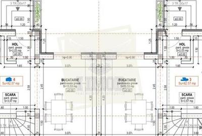 Casă cu 3 camere cu Teren 236 Mp în Aeroport - 6