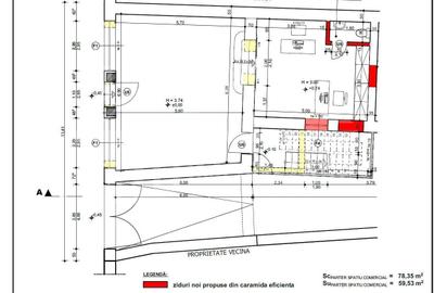 Spațiu comercial, de 63 mp, în Central - 1