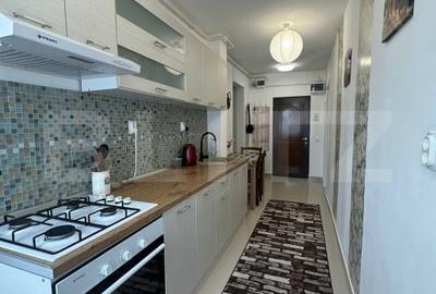Apartament 2 camere, 48 mp, Manastur, complet mobilat, 2 balcoane, modern