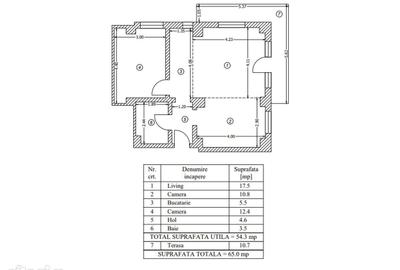 Apartament cu 3 camere în Chiajna - 5