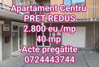 NOU! Preț normal,2800 mp Centru- locație de vis 2 camere - 1