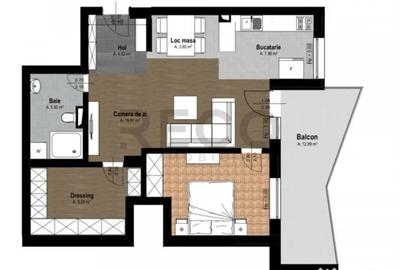 Apartament cu 3 camere decomandat în Băile Felix - 8