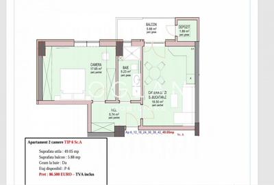 Apartament 2 camere nou, zona Doamna Stanca - 10