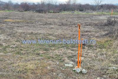 Teren Balotesti, apropiere Dn1 si sens giratoriu, 650mp - 2