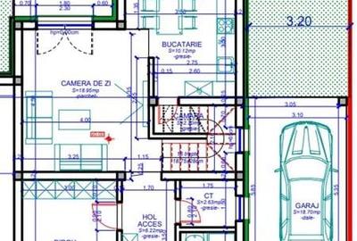 Casă cu 5 camere cu Canalizare în Aeroport - 2