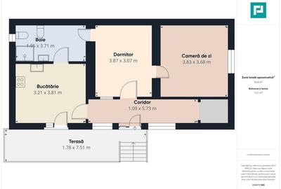 Casă 2 camere la DN7 în Odvoș - 6
