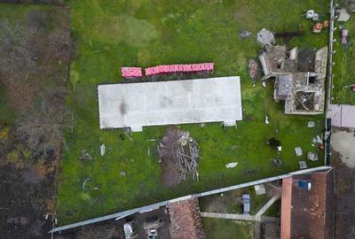 Teren intravilan cu fundatie inceputa si materiale - 4