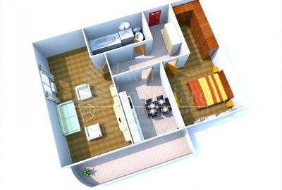 Apartament cu 2 camere decomandat în Nicolina - 1