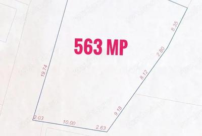 Teren de 563 mp, în Borș - 3