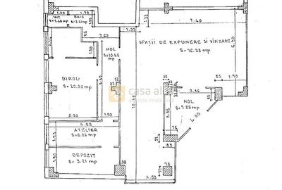 Pacurari - la bulevard, spatiu comercial 136mp, vad pietonal intens