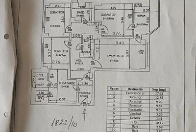 4 Camere Decomandat DE RENOVAT 110 MP Total - 2
