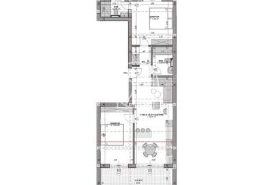 Apartament cu 3 camere semidecomandat în Industrial Vest - 5