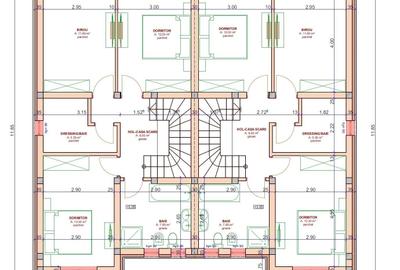 Giroc-Bld. Aviatiei | 5 camere | 3 bai | Bucatarie inchisa - 6