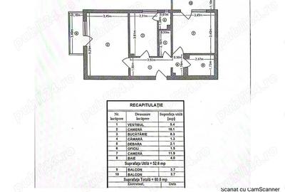 De vanzare  Apartament 2 camere Apusului - 9