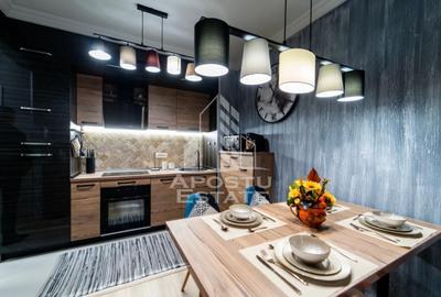 Apartament cu 2 camere semidecomandat, mobilat în UTA