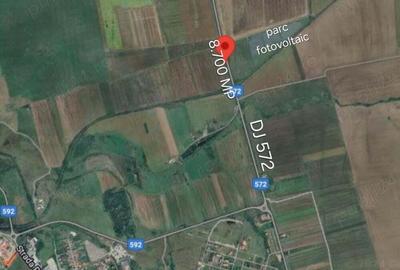 8.700 mp teren arabil la drumul judetean 572, Buzias-Hitia? 8.700 mp teren arabil la drumul judetean 572, Buzias-Hitia? - 1