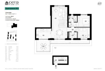 Apartament cu 3 camere în Est - 1