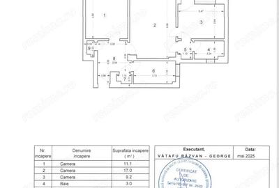 Apartament cu 3 camere semidecomandat în Romană - 13