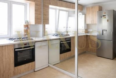 Apartament cu 2 camere semidecomandat, mobilat în Între Lacuri