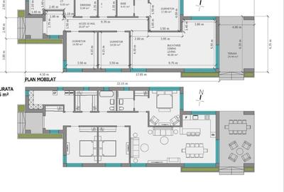 Casă cu 3 camere în Central - 1