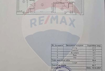 Apartament cu 2 camere, mobilat în Tei - 6