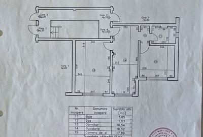 Apartament cu 2 camere decomandat în Rovine - 3