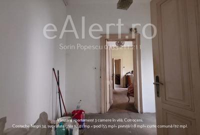 Apartament cu 3 camere în vilă, Cotroceni – Costache Negri 34 - 46