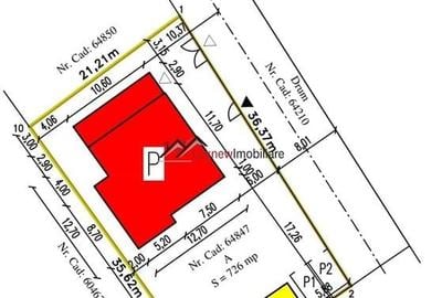 Casa individuala semifinisata in Corusul. Su.120 mp pe teren de 726 mp. Detine C - 15