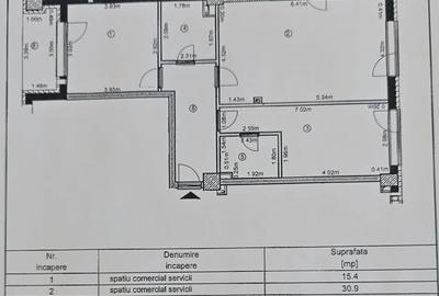 Spațiu comercial, de 81 mp, în Est - 7