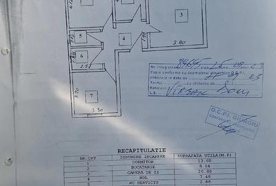Apartament cu 3 camere decomandat în Central - 1