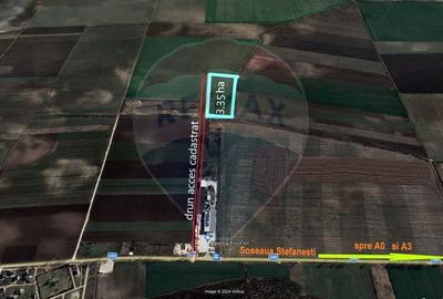 Teren dezvoltare spatii comerciale 33500mp Soseaua Stefanesti Afumati - 1