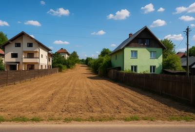 Teren 1000 mp, intravilan, deschidere 25 ml - stradal - Stafanesti - 8